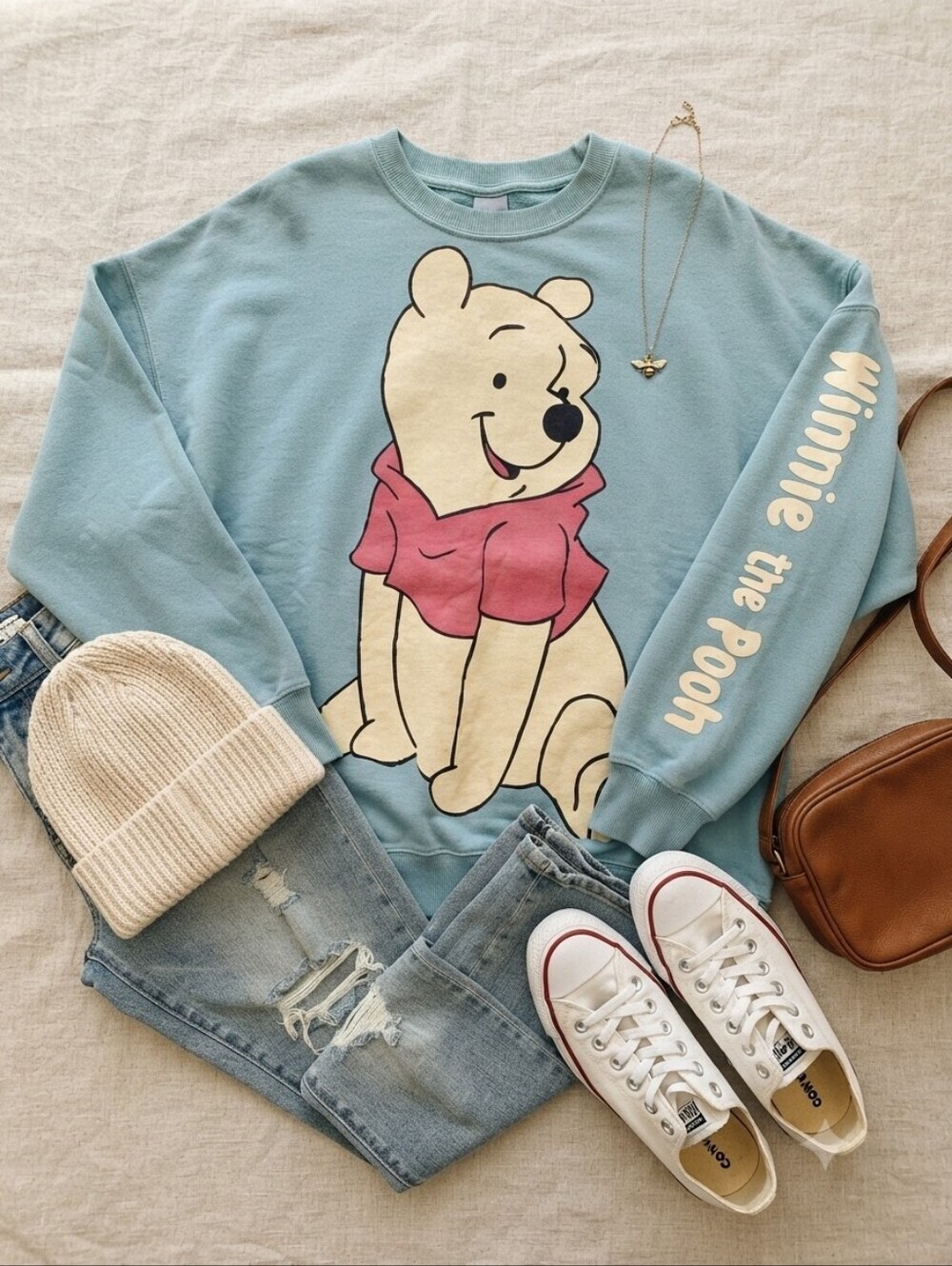 Disney Winnie The Pooh Oversized Sweater